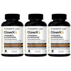 GlowX Best Glutathione Supplement 3 Month Supply